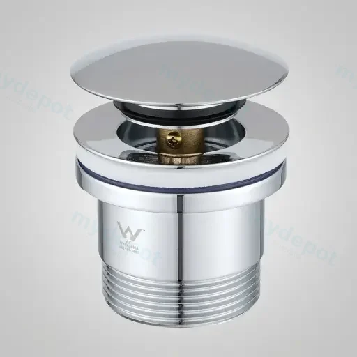 Chrome Brass Universal Basin/Bathtub Pop Up Waste