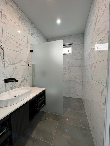 900-1200mm Shower Screen Walk In Fixed Panel Frameless 10mm Frosted Tempered Glass