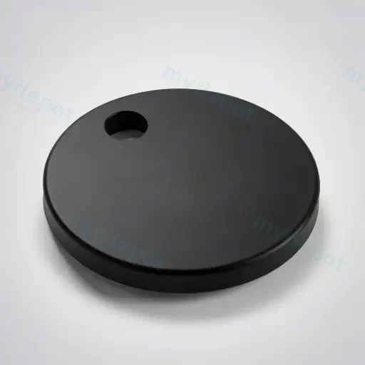 Matte Black Seat Cover Plate In Pair