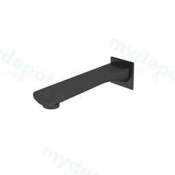 Nana Solid Brass Matte Black Bath Spout Wall Spout