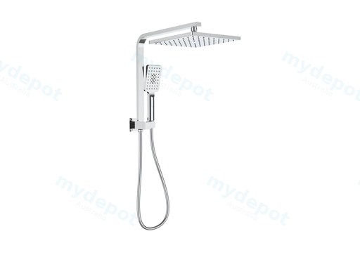 New Sando Square Mini Multi-function Shower Set Chrome,250mm Plastic Shower Head