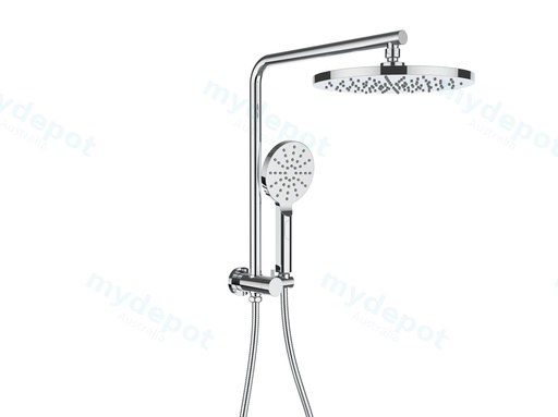 New Regal Round Mini Multi-function Shower Set Chrome,250mm Plastic Shower Head