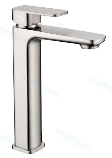 Nova High Rise Basin Mixer Brushed Nickel