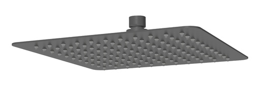 Nova Square Overhead Shower 250mm,Gun Metal