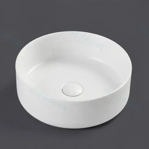 Otus Countertop Art Basin Matt White
