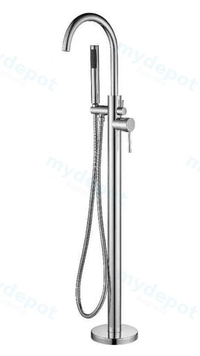 Otus Free Standing bath mixer with hand shower Chrome