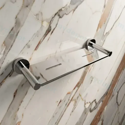 Otus Round Metal Shelf(Chrome)