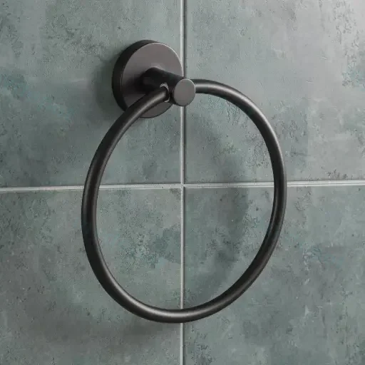 Otus Round Towel Ring(Gunmetal)
