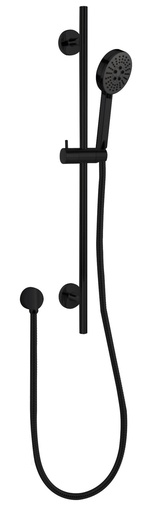 Otus Sliding rail shower set(Matt Black)