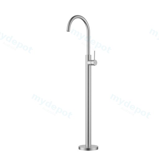 Otus Slimline  FreeStanding Bath Mixer Brushed Nickel