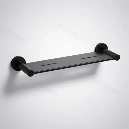 Otus Slimline Metal Shelf Matt Black
