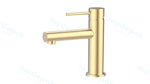 Otus Slimline SS Basin Mixer in Brushed Gold
