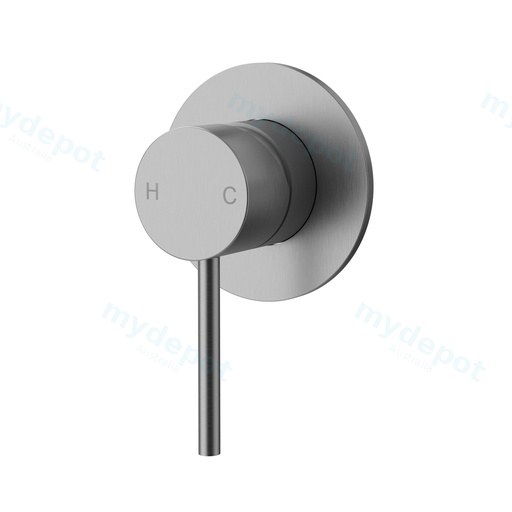 Otus Slimline SS Wall Mixer Trim Kits Brushed Stainless Steel