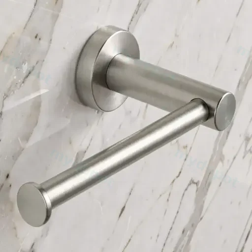 Pentro Brushed Nickel Toilet Roll Holder