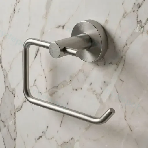 Pentro Brushed Nickel Toilet Roll Holder