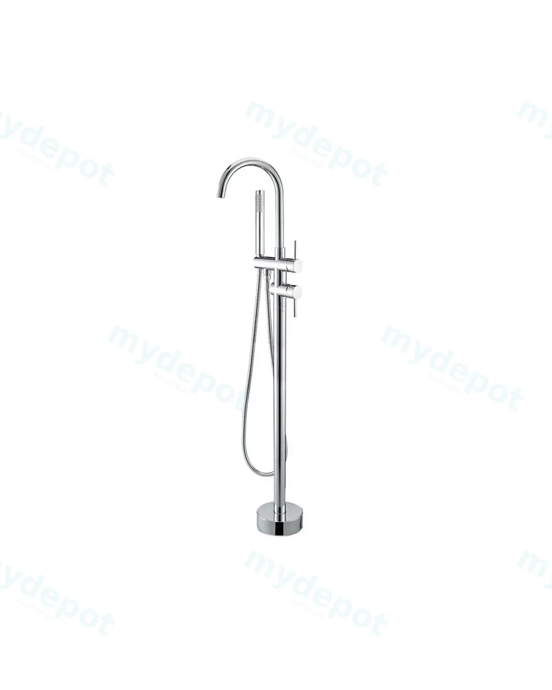 Pentro Chrome Free Standing Spout & Shower