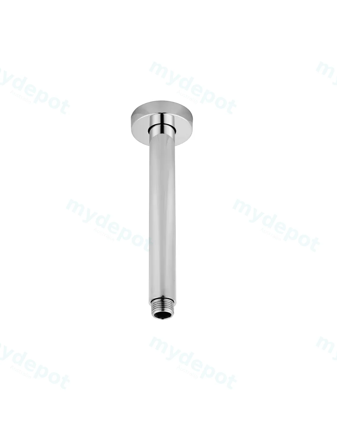 Pentro Chrome Round Ceiling Shower arm 200mm