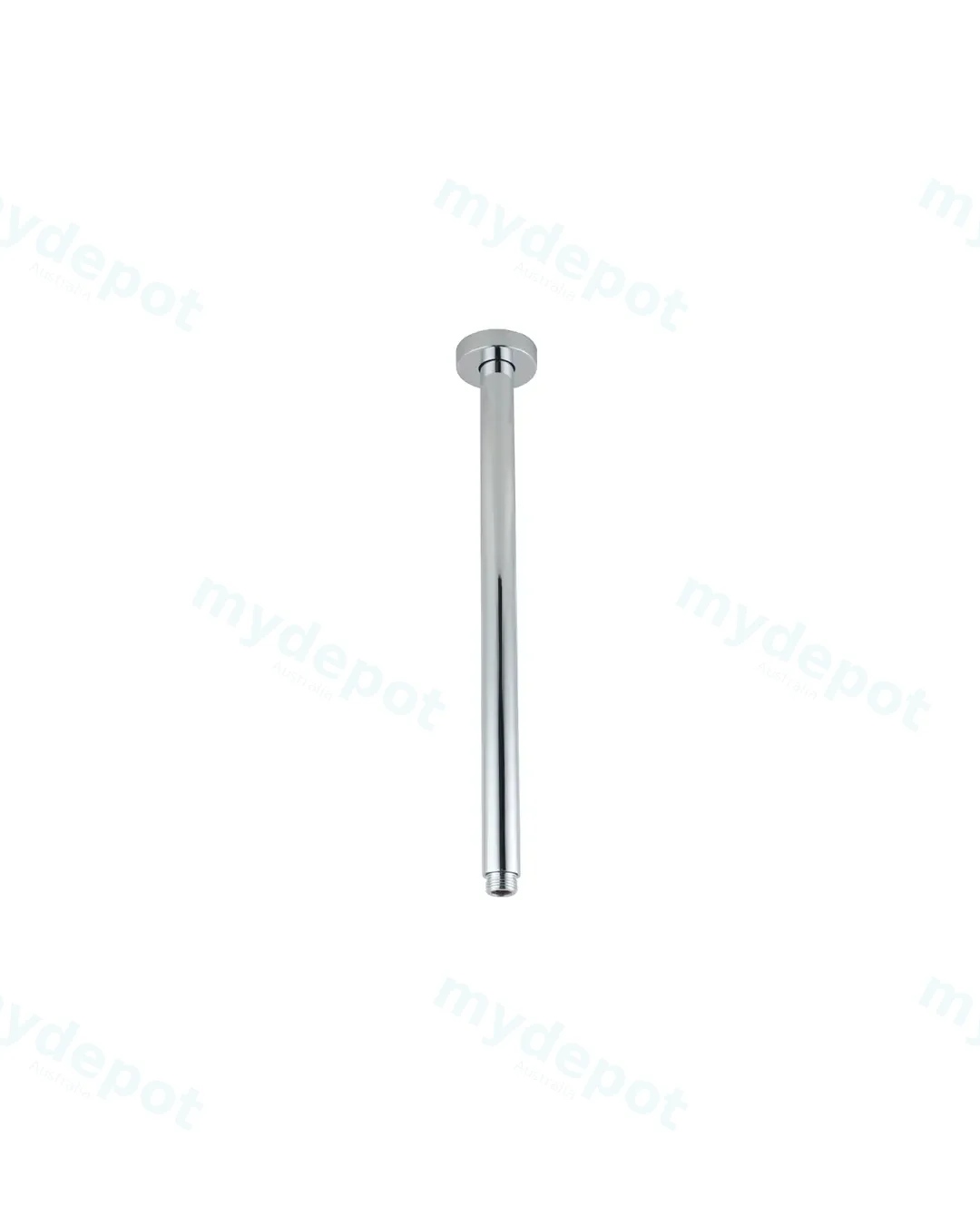 Pentro Chrome Round Ceiling Shower arm 400mm