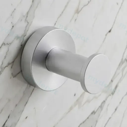 Pentro Chrome Round Robe Hook