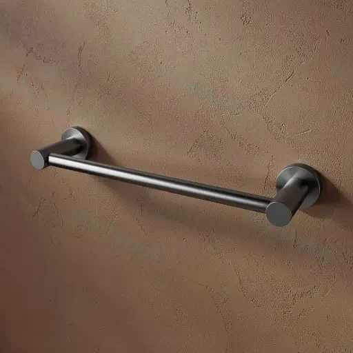 Pentro Gun Metal Grey 300mm Towel Rail