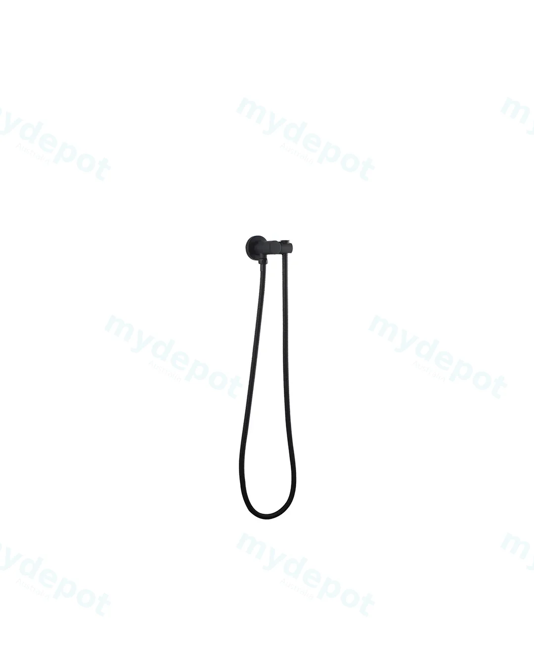 Pentro Matte Black Shower Holder & Connector