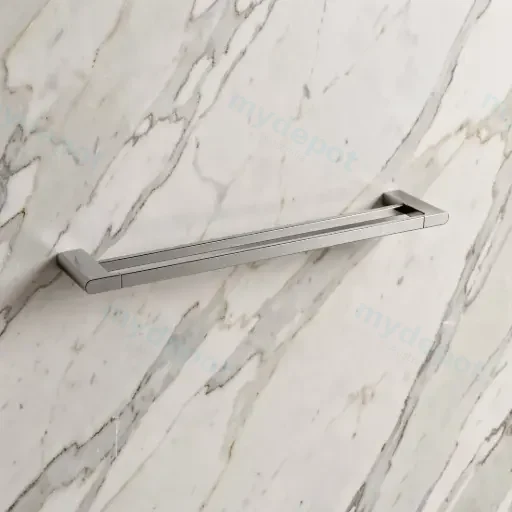 Persano Chrome Zinc Alloy 800mm Double Towel Rail