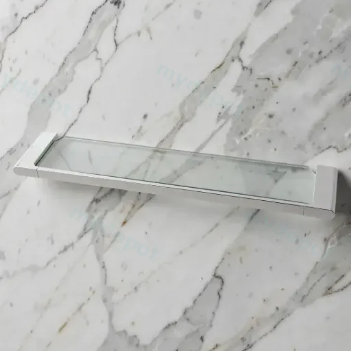 Persano Chrome Zinc Alloy Towel Shelf