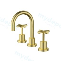 Plnz Washing Machine Stops Brushed Gold Lead Free