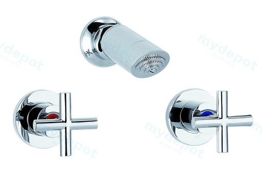 Plnz Shower Set Chrome Lead Free