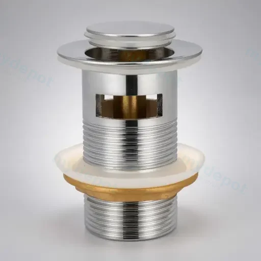 Pop-up Waste Basin Non Overflow32mm Chrome