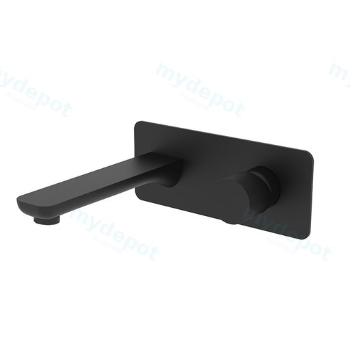 Qi Kasten Progressive Bath Mixer Trim Kit Matte Black
