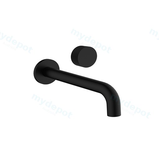 Qi Rund Progressive Bath Set Matte Black