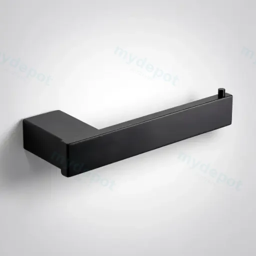Rosa Toilet Roll Holder SS304 Stainless Steel Matt Black