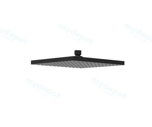 Rosa Square Overhead Shower 250mm Matt Black