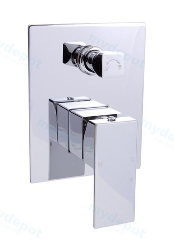 Rosa Wall Mixer With Diverter(Chrome)