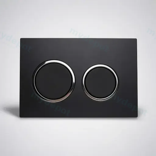 Round Black Button for G3005AA(Matt Black)
