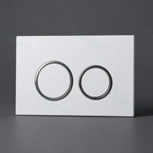 Round Chrome Button for G3003II(Chrome)