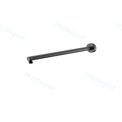 Round Shower Arm 400mm Matte Black