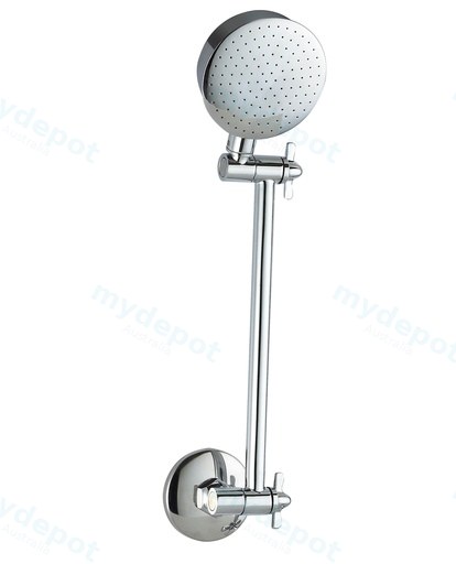Ruby Round Brass All Direction Shower Head Chrome Lead Free