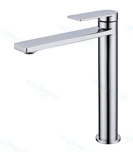 Ruki High Rise Basin Mixer Chrome Lead Free