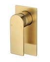 Ruki Wall Mixer Brushed Gold Lead Free
