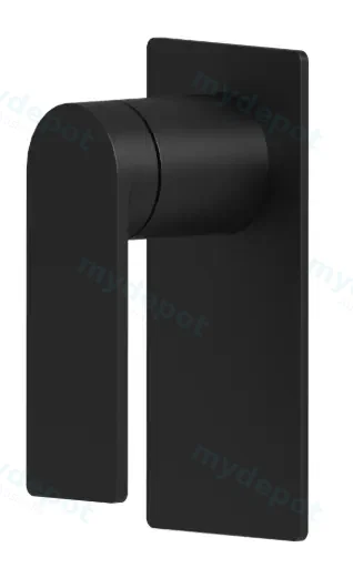 Ruki Wall Mixer Matt Black Lead Free