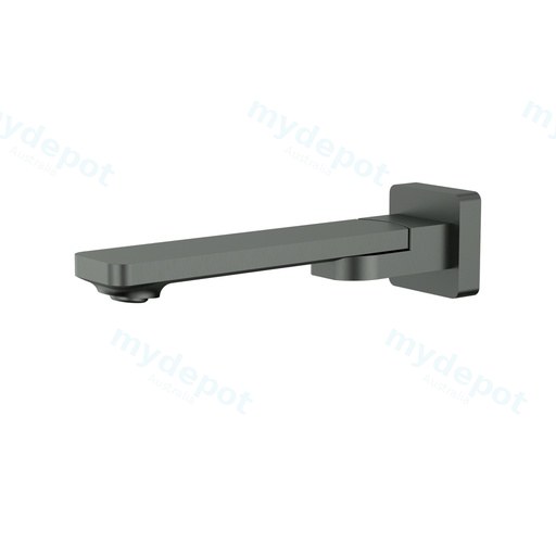 Ruki Swivel Bath Spout Gun Metal Lead Free