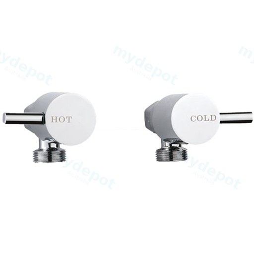 Rund Premium Dr Brass Washing Matchine Set- Quarter Turn Chrome