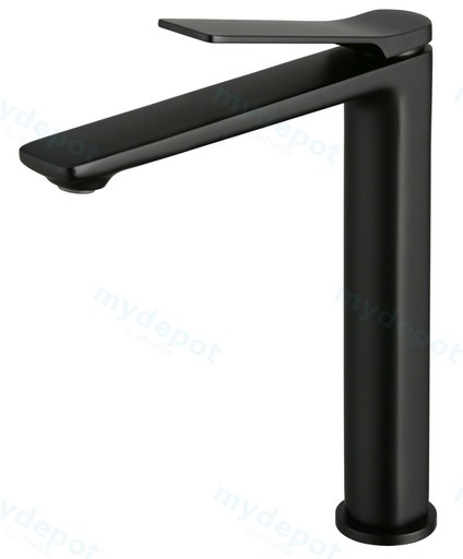 Rushy Black Tall Basin Mixer