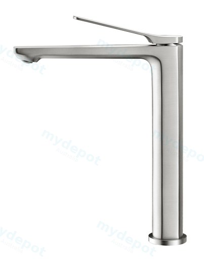 Rushy Brushed Nickel Tall Basin Mixer