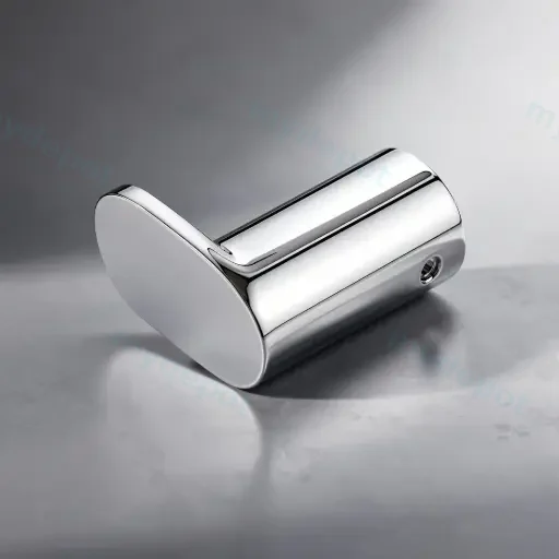 Rushy Chrome Round Robe Hook
