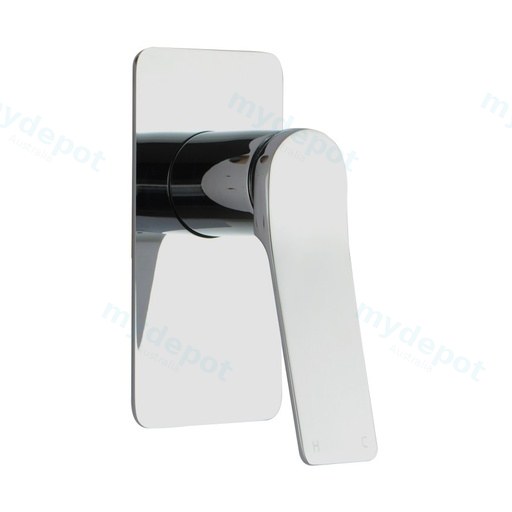 Rushy Square Chrome Built-in Shower Mixer(Brass)