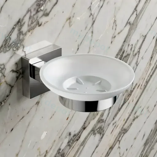 Sara Soap Dish(Chrome)