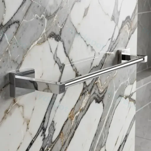 Sara Single Towel Rail 600 mm(Chrome)